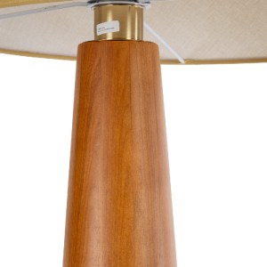 glo-02230-02230_7 GLOBOSTAR® KAUAI 02230 ΜΟΝΤΕΡΝΟ ΕΠΙΔΑΠΕΔΙΟ ΦΩΤΙΣΤΙΚΟ ΜΟΝΟΦΩΤΟ 1 X E27 IP20 ΚΑΦΕ ΞΥΛΟ ΜΕ ΜΠ