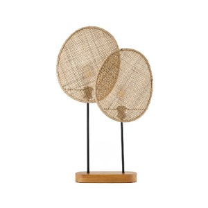 glo-02231-02231_4 GLOBOSTAR® AZUL 02231 BOHO ΕΠΙΤΡΑΠΕΖΙΟ ΦΩΤΙΣΤΙΚΟ ΔΙΦΩΤΟ 2 X E27 AC220-240V IP20 - Μ45 X Π1