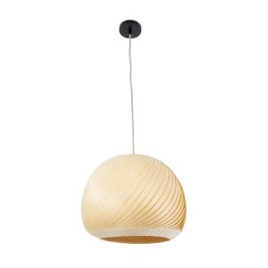 glo-02242-02242_4 GLOBOSTAR® KAILANI 02242 BOHO ΚΡΕΜΑΣΤΟ ΦΩΤΙΣΤΙΚΟ ΚΑΜΠΑΝΑ ΜΟΝΟΦΩΤΟ 1 X E27 IP20 ΜΠΕΖ ΞΥΛΟ -
