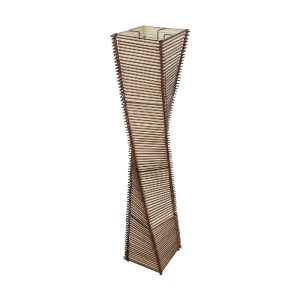 glo-02273-02273_4 GLOBOSTAR® PALMA 02273 BOHO ΕΠΙΔΑΠΕΔΙΟ ΦΩΤΙΣΤΙΚΟ ΔΙΦΩΤΟ 2 X E27 IP20 ΚΑΦΕ ΞΥΛΟ ΜΕ ΜΠΕΖ ΥΦΑ