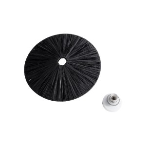 glo-02279-02279_6 GLOBOSTAR® COLOMBO 02279 BOHO ΕΠΙΤΟΙΧΙΟ ΦΩΤΙΣΤΙΚΟ ΑΠΛΙΚΑ ΜΟΝΟΦΩΤΟ 1 X E27 IP20 ΜΑΥΡΗ ΡΑΦΙΑ