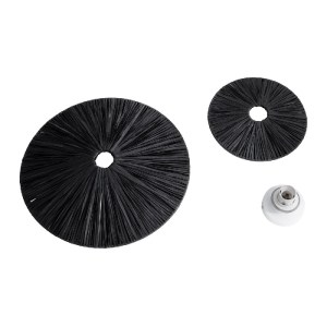 glo-02280-02280_6 GLOBOSTAR® COLOMBO 02280 BOHO ΕΠΙΤΟΙΧΙΟ ΦΩΤΙΣΤΙΚΟ ΑΠΛΙΚΑ ΜΟΝΟΦΩΤΟ 1 X E27 IP20 ΜΑΥΡΗ ΡΑΦΙΑ