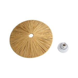 glo-02283-02283_6 GLOBOSTAR® COLOMBO 02283 BOHO ΕΠΙΤΟΙΧΙΟ ΦΩΤΙΣΤΙΚΟ ΑΠΛΙΚΑ ΜΟΝΟΦΩΤΟ 1 X E27 IP20 ΜΠΕΖ ΡΑΦΙΑ 
