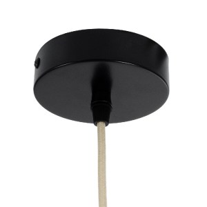 glo-02287-02287_9 GLOBOSTAR® BIMINI 02287 BOHO ΚΡΕΜΑΣΤΟ ΦΩΤΙΣΤΙΚΟ ΠΛΕΓΜΑ ΜΟΝΟΦΩΤΟ 1 X E27 IP20 ΚΑΦΕ ΞΥΛΟ - Μ
