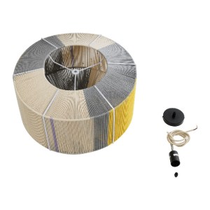glo-02290-02290_10 GLOBOSTAR® SALERNO 02290 BOHO ΚΡΕΜΑΣΤΟ ΦΩΤΙΣΤΙΚΟ ΠΛΕΓΜΑ ΜΟΝΟΦΩΤΟ 1 X E27 IP20 ΠΟΛΥΧΡΩΜΟ ΣΧ