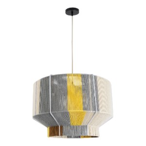 glo-02290-02290_4 GLOBOSTAR® SALERNO 02290 BOHO ΚΡΕΜΑΣΤΟ ΦΩΤΙΣΤΙΚΟ ΠΛΕΓΜΑ ΜΟΝΟΦΩΤΟ 1 X E27 IP20 ΠΟΛΥΧΡΩΜΟ ΣΧ