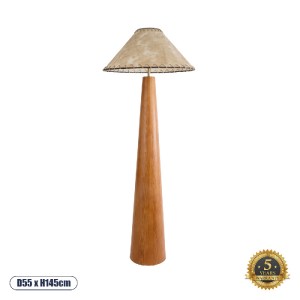 glo-02292-02292_0 GLOBOSTAR® MASPALOMAS 02292 BOHO ΕΠΙΔΑΠΕΔΙΟ ΦΩΤΙΣΤΙΚΟ ΜΟΝΟΦΩΤΟ 1 X E27 IP20 ΚΑΦΕ ΞΥΛΟ ΜΕ Μ
