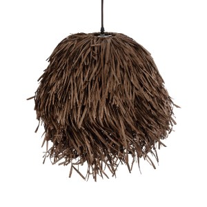 glo-02293-02293_7 GLOBOSTAR® GUADELOUPE 02293 BOHO ΚΡΕΜΑΣΤΟ ΦΩΤΙΣΤΙΚΟ ΠΛΕΓΜΑ ΜΟΝΟΦΩΤΟ 1 X E27 IP20 ΚΑΦΕ ΡΑΦΙ