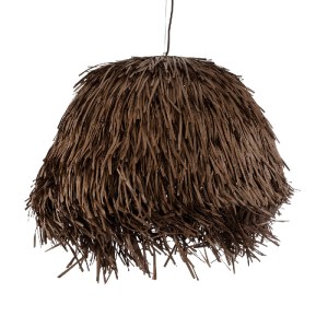 glo-02294-02294_5 GLOBOSTAR® GUADELOUPE 02294 BOHO ΚΡΕΜΑΣΤΟ ΦΩΤΙΣΤΙΚΟ ΠΛΕΓΜΑ ΜΟΝΟΦΩΤΟ 1 X E27 IP20 ΚΑΦΕ ΡΑΦΙ