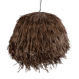 glo-02294-02294_7 GLOBOSTAR® GUADELOUPE 02294 BOHO ΚΡΕΜΑΣΤΟ ΦΩΤΙΣΤΙΚΟ ΠΛΕΓΜΑ ΜΟΝΟΦΩΤΟ 1 X E27 IP20 ΚΑΦΕ ΡΑΦΙ