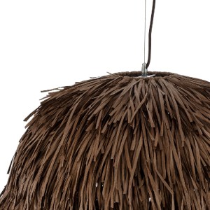 glo-02294-02294_9 GLOBOSTAR® GUADELOUPE 02294 BOHO ΚΡΕΜΑΣΤΟ ΦΩΤΙΣΤΙΚΟ ΠΛΕΓΜΑ ΜΟΝΟΦΩΤΟ 1 X E27 IP20 ΚΑΦΕ ΡΑΦΙ