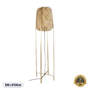 glo-02301-02301_0 GLOBOSTAR® MEILANI 02301 BOHO ΕΠΙΔΑΠΕΔΙΟ ΦΩΤΙΣΤΙΚΟ ΜΟΝΟΦΩΤΟ 1 X E27 IP20 ΧΡΥΣΟ ΜΕΤΑΛΛΟ ΜΕ 