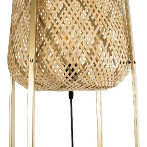 glo-02301-02301_6 GLOBOSTAR® MEILANI 02301 BOHO ΕΠΙΔΑΠΕΔΙΟ ΦΩΤΙΣΤΙΚΟ ΜΟΝΟΦΩΤΟ 1 X E27 IP20 ΧΡΥΣΟ ΜΕΤΑΛΛΟ ΜΕ 