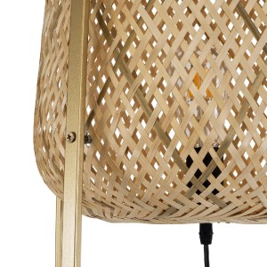 glo-02301-02301_7 GLOBOSTAR® MEILANI 02301 BOHO ΕΠΙΔΑΠΕΔΙΟ ΦΩΤΙΣΤΙΚΟ ΜΟΝΟΦΩΤΟ 1 X E27 IP20 ΧΡΥΣΟ ΜΕΤΑΛΛΟ ΜΕ 