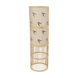 glo-02307-02307_4 GLOBOSTAR® FALKLAND 02307 BOHO ΕΠΙΔΑΠΕΔΙΟ ΦΩΤΙΣΤΙΚΟ ΜΟΝΟΦΩΤΟ 1 X E27 IP20 ΜΠΕΖ ΞΥΛΟ ΜΕ ΛΕΥ