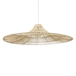glo-02311-02311_2 GLOBOSTAR® PALERMO 02311 BOHO ΚΡΕΜΑΣΤΟ ΦΩΤΙΣΤΙΚΟ ΠΛΕΓΜΑ ΜΟΝΟΦΩΤΟ 1 X E27 IP20 ΜΠΕΖ ΞΥΛΟ - 
