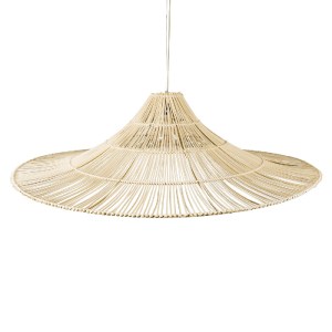 glo-02311-02311_7 GLOBOSTAR® PALERMO 02311 BOHO ΚΡΕΜΑΣΤΟ ΦΩΤΙΣΤΙΚΟ ΠΛΕΓΜΑ ΜΟΝΟΦΩΤΟ 1 X E27 IP20 ΜΠΕΖ ΞΥΛΟ - 