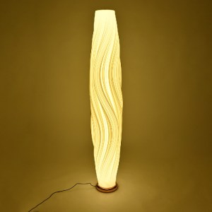 glo-02312-02312_3 GLOBOSTAR® CERULEAN 02312 ΜΟΝΤΕΡΝΟ ΕΠΙΔΑΠΕΔΙΟ ΦΩΤΙΣΤΙΚΟ ΜΟΝΟΦΩΤΟ 1 X E27 IP20 ΜΠΕΖ & ΛΕΥΚΟ