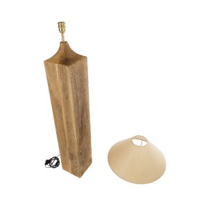 glo-02314-02314_9 GLOBOSTAR® LAFRONTERA 02314 BOHO ΕΠΙΔΑΠΕΔΙΟ ΦΩΤΙΣΤΙΚΟ ΜΟΝΟΦΩΤΟ 1 X E27 IP20 ΚΑΦΕ ΞΥΛΟ ΜΕ Μ