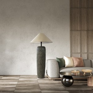 glo-02315-post_291 GLOBOSTAR® OLIANA 02315 BOHO ΕΠΙΔΑΠΕΔΙΟ ΦΩΤΙΣΤΙΚΟ ΜΟΝΟΦΩΤΟ 1 X E27 IP20 ΓΚΡΙ ΚΕΡΑΜΙΚΟ ΜΕ Μ