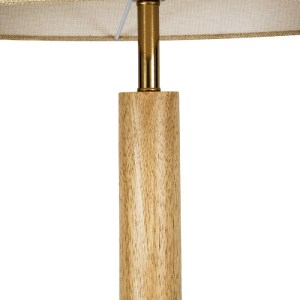 glo-02318-02318_6 GLOBOSTAR® BERKBAY 02318 BOHO ΕΠΙΔΑΠΕΔΙΟ ΦΩΤΙΣΤΙΚΟ ΜΟΝΟΦΩΤΟ 1 X E27 IP20 ΜΠΕΖ ΞΥΛΟ ΜΕ ΜΠΕΖ