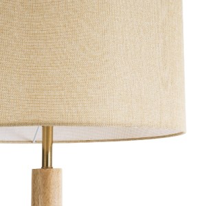 glo-02318-02318_7 GLOBOSTAR® BERKBAY 02318 BOHO ΕΠΙΔΑΠΕΔΙΟ ΦΩΤΙΣΤΙΚΟ ΜΟΝΟΦΩΤΟ 1 X E27 IP20 ΜΠΕΖ ΞΥΛΟ ΜΕ ΜΠΕΖ