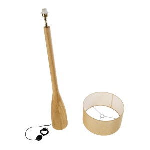 glo-02318-02318_9 GLOBOSTAR® BERKBAY 02318 BOHO ΕΠΙΔΑΠΕΔΙΟ ΦΩΤΙΣΤΙΚΟ ΜΟΝΟΦΩΤΟ 1 X E27 IP20 ΜΠΕΖ ΞΥΛΟ ΜΕ ΜΠΕΖ