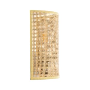 glo-02321-02321_3 GLOBOSTAR® SAOTOME 02321 BOHO ΕΠΙΤΟΙΧΙΟ ΦΩΤΙΣΤΙΚΟ ΑΠΛΙΚΑ ΜΟΝΟΦΩΤΟ 1 X E27 IP20 ΜΠΕΖ ΞΥΛΟ -
