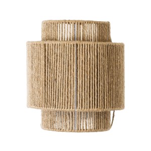 glo-02322-02322_4 GLOBOSTAR® MABANA 02322 BOHO ΕΠΙΤΟΙΧΙΟ ΦΩΤΙΣΤΙΚΟ ΑΠΛΙΚΑ ΜΟΝΟΦΩΤΟ 1 X E27 IP20 ΜΠΕΖ ΣΧΟΙΝΙ 