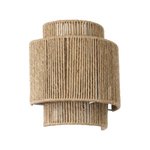 glo-02322-9e827a_02322_0 GLOBOSTAR® MABANA 02322 BOHO ΕΠΙΤΟΙΧΙΟ ΦΩΤΙΣΤΙΚΟ ΑΠΛΙΚΑ ΜΟΝΟΦΩΤΟ 1 X E27 IP20 ΜΠΕΖ ΣΧΟΙΝΙ 
