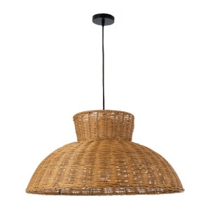 glo-02328-02328_3 GLOBOSTAR® MALABO 02328 BOHO ΚΡΕΜΑΣΤΟ ΦΩΤΙΣΤΙΚΟ ΠΛΕΓΜΑ ΜΟΝΟΦΩΤΟ 1 X E27 IP20 ΚΑΦΕ ΞΥΛΟ - Μ