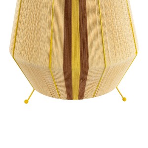 glo-02331-02331_6 GLOBOSTAR® SALERNO 02331 BOHO ΕΠΙΔΑΠΕΔΙΟ ΦΩΤΙΣΤΙΚΟ ΜΟΝΟΦΩΤΟ 1 X E27 IP20 ΜΠΕΖ, ΚΑΦΕ & ΚΙΤΡ