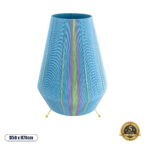 glo-02333-02333_0 GLOBOSTAR® SALERNO 02333 BOHO ΕΠΙΔΑΠΕΔΙΟ ΦΩΤΙΣΤΙΚΟ ΜΟΝΟΦΩΤΟ 1 X E27 IP20 ΠΟΛΥΧΡΩΜΟ ΝΗΜΑ - 