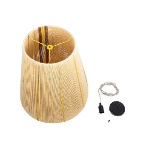 glo-02334-02334_9 GLOBOSTAR® SALERNO 02334 BOHO ΚΡΕΜΑΣΤΟ ΦΩΤΙΣΤΙΚΟ ΠΛΕΓΜΑ ΜΟΝΟΦΩΤΟ 1 X E27 IP20 ΜΠΕΖ, ΚΑΦΕ &