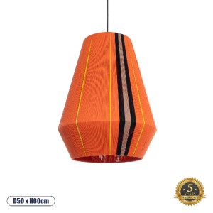 glo-02337-02337_0 GLOBOSTAR® SALERNO 02337 BOHO ΚΡΕΜΑΣΤΟ ΦΩΤΙΣΤΙΚΟ ΠΛΕΓΜΑ ΜΟΝΟΦΩΤΟ 1 X E27 IP20 ΠΟΛΥΧΡΩΜΟ ΣΧ