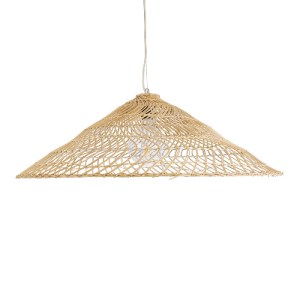 glo-02347-02347_5 GLOBOSTAR® KAIA 02347 BOHO ΚΡΕΜΑΣΤΟ ΦΩΤΙΣΤΙΚΟ ΚΑΜΠΑΝΑ ΜΟΝΟΦΩΤΟ 1 X E27 IP20 ΜΠΕΖ ΞΥΛΟ - Μ8