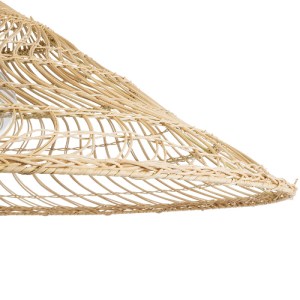 glo-02348-02348_8 GLOBOSTAR® KAIA 02348 BOHO ΚΡΕΜΑΣΤΟ ΦΩΤΙΣΤΙΚΟ ΚΑΜΠΑΝΑ ΜΟΝΟΦΩΤΟ 1 X E27 IP20 ΜΠΕΖ ΞΥΛΟ - Μ1