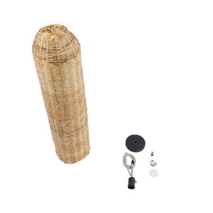 glo-02349-02349_11 GLOBOSTAR® WAIKIKI 02349 BOHO ΚΡΕΜΑΣΤΟ ΦΩΤΙΣΤΙΚΟ ΠΛΕΓΜΑ ΜΟΝΟΦΩΤΟ 1 X E27 IP20 ΜΠΕΖ ΞΥΛΟ - 