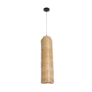 glo-02349-02349_4 GLOBOSTAR® WAIKIKI 02349 BOHO ΚΡΕΜΑΣΤΟ ΦΩΤΙΣΤΙΚΟ ΠΛΕΓΜΑ ΜΟΝΟΦΩΤΟ 1 X E27 IP20 ΜΠΕΖ ΞΥΛΟ - 