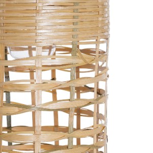 glo-02350-02350_9 GLOBOSTAR® WAIKIKI 02350 BOHO ΚΡΕΜΑΣΤΟ ΦΩΤΙΣΤΙΚΟ ΠΛΕΓΜΑ ΜΟΝΟΦΩΤΟ 1 X E27 IP20 ΜΠΕΖ ΞΥΛΟ - 