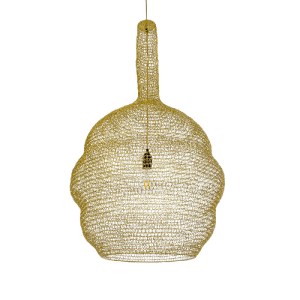 glo-02357-02357_2 GLOBOSTAR® KENTUCKY 02357 VINTAGE ΚΡΕΜΑΣΤΟ ΦΩΤΙΣΤΙΚΟ ΠΛΕΓΜΑ ΜΟΝΟΦΩΤΟ 1 X E27 IP20 ΧΡΥΣΟ ΜΕ