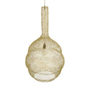 glo-02357-02357_7 GLOBOSTAR® KENTUCKY 02357 VINTAGE ΚΡΕΜΑΣΤΟ ΦΩΤΙΣΤΙΚΟ ΠΛΕΓΜΑ ΜΟΝΟΦΩΤΟ 1 X E27 IP20 ΧΡΥΣΟ ΜΕ