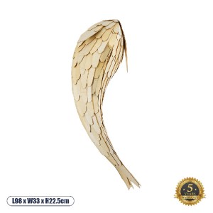 glo-02359-02359_0 GLOBOSTAR® GOURAMI 02359 BOHO ΕΠΙΤΟΙΧΙΟ ΦΩΤΙΣΤΙΚΟ ΑΠΛΙΚΑ ΜΟΝΟΦΩΤΟ 1 X E27 IP20 ΜΠΕΖ ΞΥΛΟ -