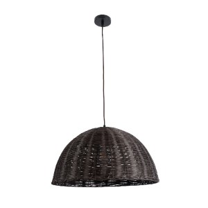 glo-02381-02381_4 GLOBOSTAR® MONTANA 02381 BOHO ΚΡΕΜΑΣΤΟ ΦΩΤΙΣΤΙΚΟ ΚΑΜΠΑΝΑ ΜΟΝΟΦΩΤΟ 1 X E27 IP20 ΚΑΦΕ ΞΥΛΟ -