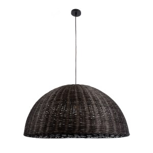 glo-02382-02382_4 GLOBOSTAR® MONTANA 02382 BOHO ΚΡΕΜΑΣΤΟ ΦΩΤΙΣΤΙΚΟ ΚΑΜΠΑΝΑ ΜΟΝΟΦΩΤΟ 1 X E27 IP20 ΚΑΦΕ ΞΥΛΟ -