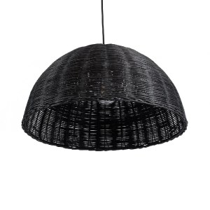 glo-02383-02383_6 GLOBOSTAR® MONTANA 02383 BOHO ΚΡΕΜΑΣΤΟ ΦΩΤΙΣΤΙΚΟ ΚΑΜΠΑΝΑ ΜΟΝΟΦΩΤΟ 1 X E27 IP20 ΜΑΥΡΟ ΞΥΛΟ 