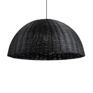 glo-02384-02384_2 GLOBOSTAR® MONTANA 02384 BOHO ΚΡΕΜΑΣΤΟ ΦΩΤΙΣΤΙΚΟ ΚΑΜΠΑΝΑ ΜΟΝΟΦΩΤΟ 1 X E27 IP20 ΜΑΥΡΟ ΞΥΛΟ 