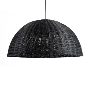 glo-02384-02384_5 GLOBOSTAR® MONTANA 02384 BOHO ΚΡΕΜΑΣΤΟ ΦΩΤΙΣΤΙΚΟ ΚΑΜΠΑΝΑ ΜΟΝΟΦΩΤΟ 1 X E27 IP20 ΜΑΥΡΟ ΞΥΛΟ 