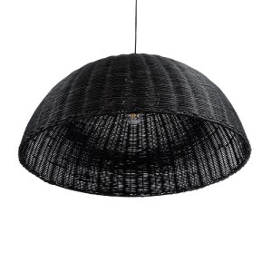 glo-02384-02384_6 GLOBOSTAR® MONTANA 02384 BOHO ΚΡΕΜΑΣΤΟ ΦΩΤΙΣΤΙΚΟ ΚΑΜΠΑΝΑ ΜΟΝΟΦΩΤΟ 1 X E27 IP20 ΜΑΥΡΟ ΞΥΛΟ 