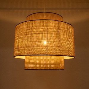 glo-02387-02387_3 GLOBOSTAR® BRAVADO 02387 BOHO ΚΡΕΜΑΣΤΟ ΦΩΤΙΣΤΙΚΟ ΠΛΕΓΜΑ ΜΟΝΟΦΩΤΟ 1 X E27 IP20 ΚΑΦΕ & ΜΠΕΖ 